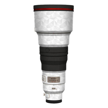 Nordic Triangle White Lens Skin – Fits Most Lens Models