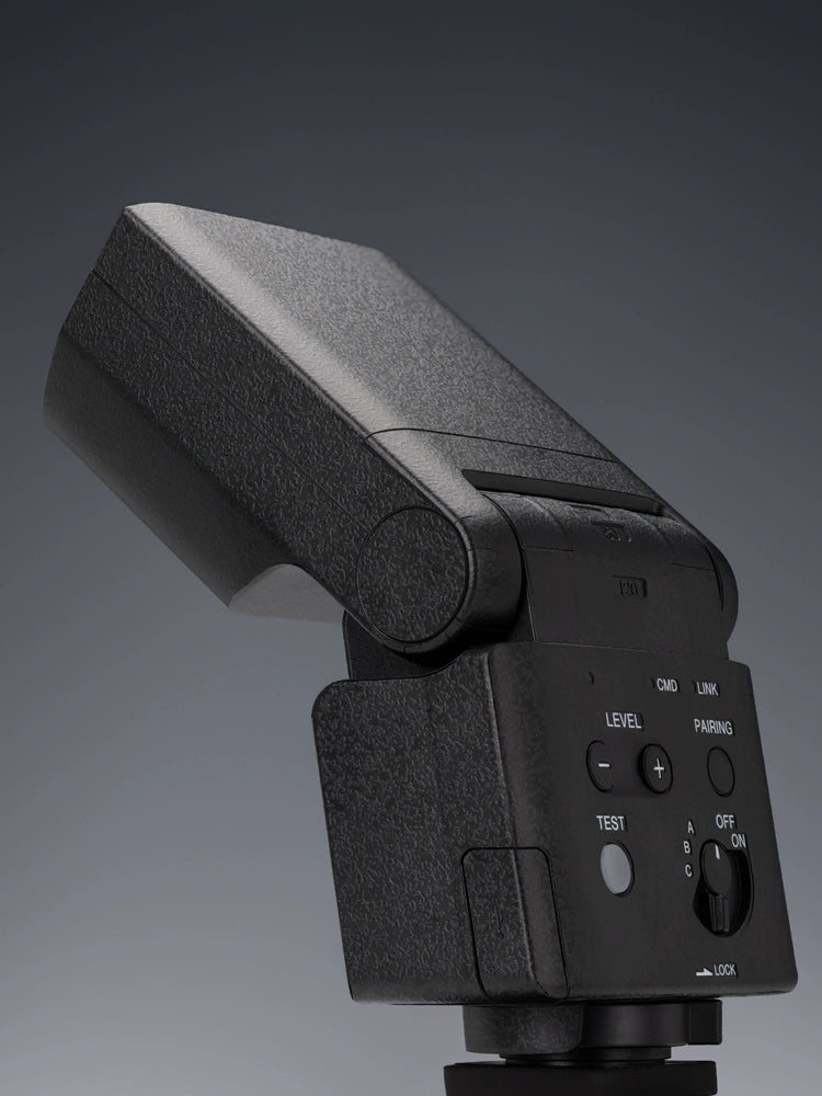 Flash Protector Skin, Carbon Fiber Matte for Sony HVL-F28RM