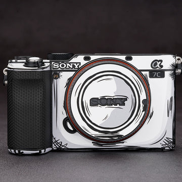Sony A7C\A7C2\A7CR\A6700\ZV-E10\E1 2D Camera Skin - 3M Adhesive