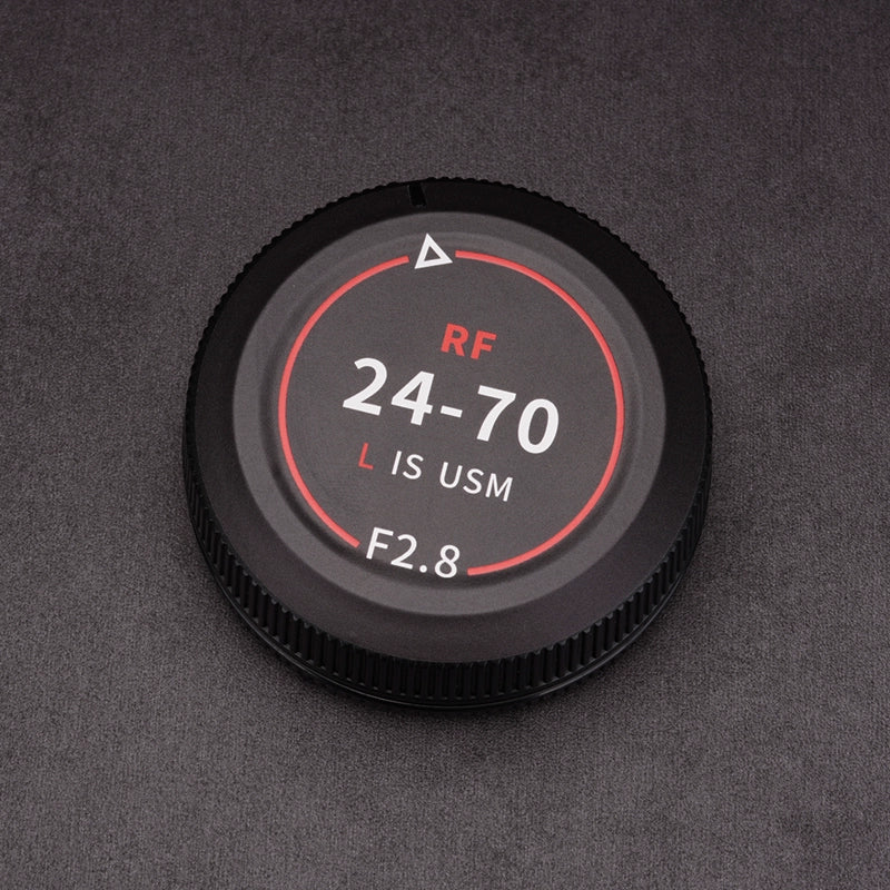 Canon Lens Rear Cover Model Identification Sticker Film