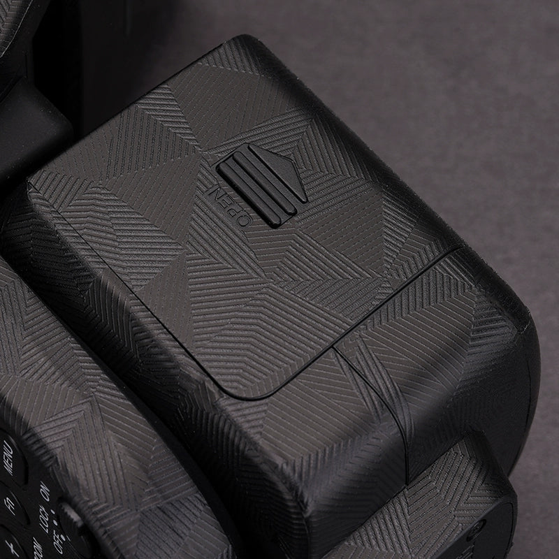 Flash Protector Skin, Carbon Fiber Matte for Sony HVL-F60RM2