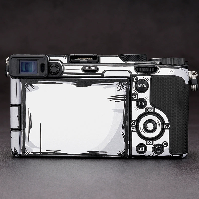 Sony A7C\A7C2\A7CR\A6700\ZV-E10\E1 2D Camera Skin - 3M Adhesive