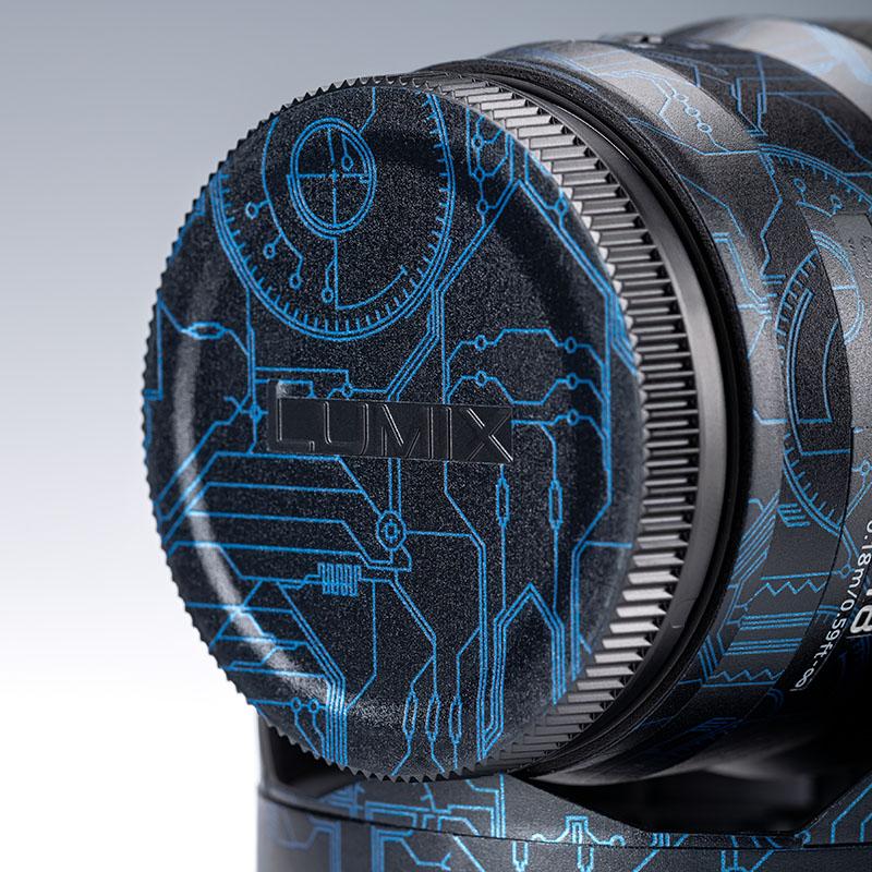 Circuit Blue Lens Skin – Fits Most Lens Models