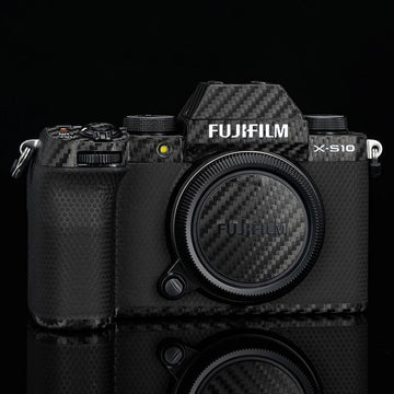 Carbon Fiber Black 3M Camera Skin – Fits Most Camera Models