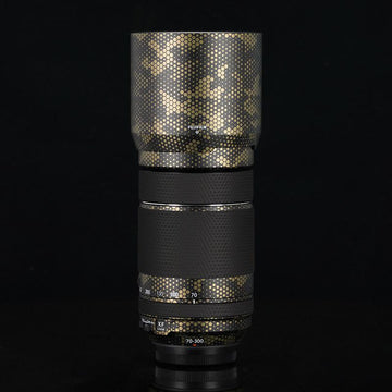 Snake Scale Gold Lens Skin – Fits Most Lens Models